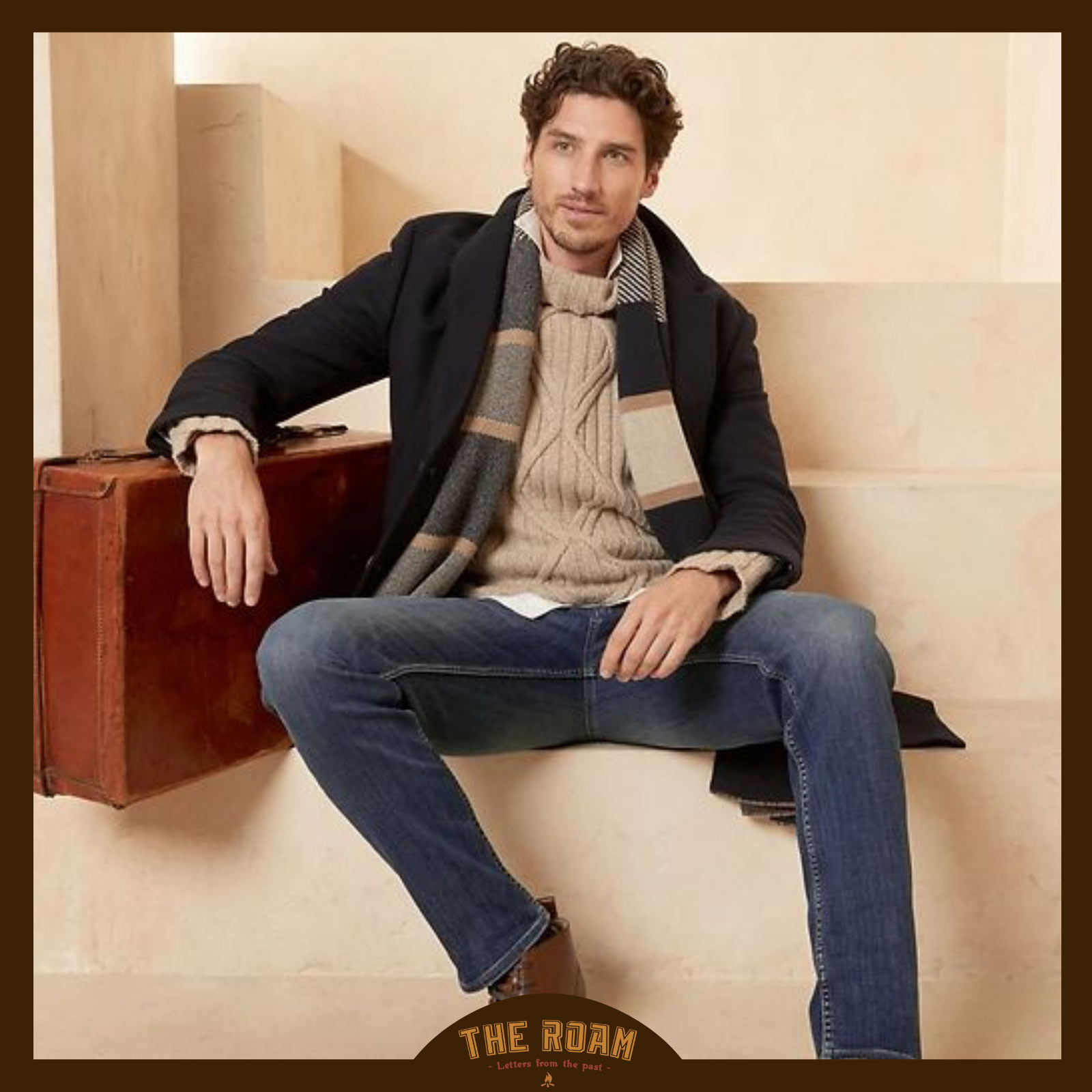 Mix đồ với quần jean nam mùa đông